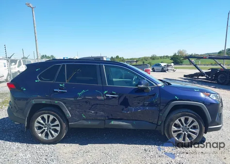 2019 Toyota Rav4 Limited from USA, damaged, VIN 2T3N1RFV8KC057721
